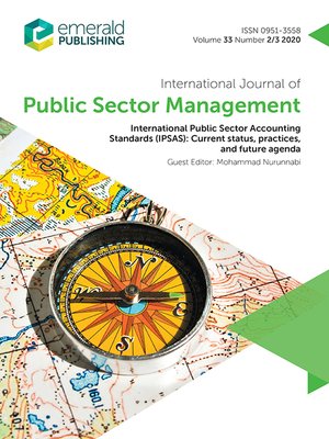 cover image of International Journal of Public Sector Management, Volume 33, Number 2&3
